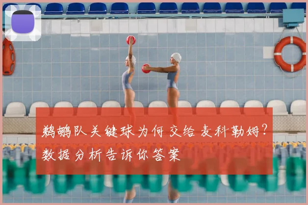 鹈鹕队关键球为何交给麦科勒姆？数据分析告诉你答案